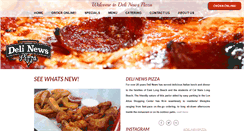 Desktop Screenshot of delinewspizza.com